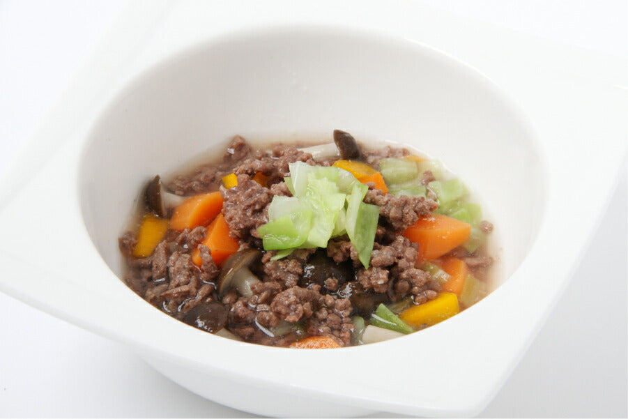 メール便【北の極】犬の手作りごはん・野菜とそぼろのトロトロ煮(鹿肉使用) (犬用/レトルト/トッピング/鹿肉/)【無添加】【国産】