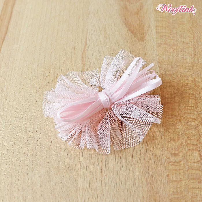 LOVE YOU, I MEAN IT 【WOOFLINK】 ウーフリンク【犬 服 小型犬 セレブ バレッタ アクセサリー フラワー 花 リボン エレガント レース 豪華】【犬服 ブランド】