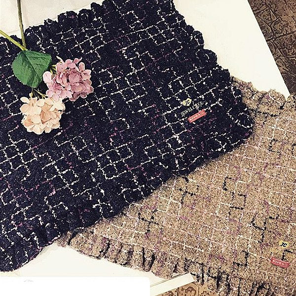 【JEWELCAKE×Bonnie&Co.】周年記念コラボ カフェマット ジュエルケイク 記念 (カフェマット/ツイード/お出かけマット/ブランケット/犬用/カートにも/キャリーイン/マット)【犬服 ブランド】