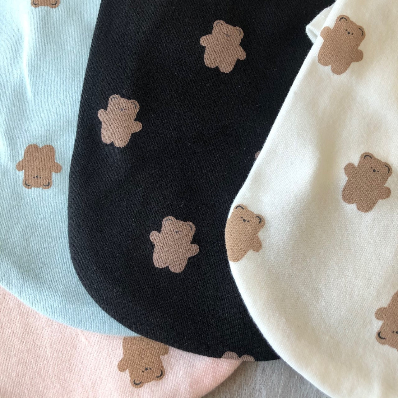 【ドッグウェア】Chic bear tee【犬の服】 パステル くま ベア スウェット ティシャツ 優しいカラー Tシャツ・カットソー