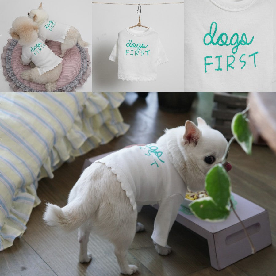 【XSサイズ】 Organic First Tee オーガニック・ファースト・ティー louisdog ルイスドッグ ペット ペット用品 犬用品 小型犬 中型犬 犬服 ドッグウェア セレブ