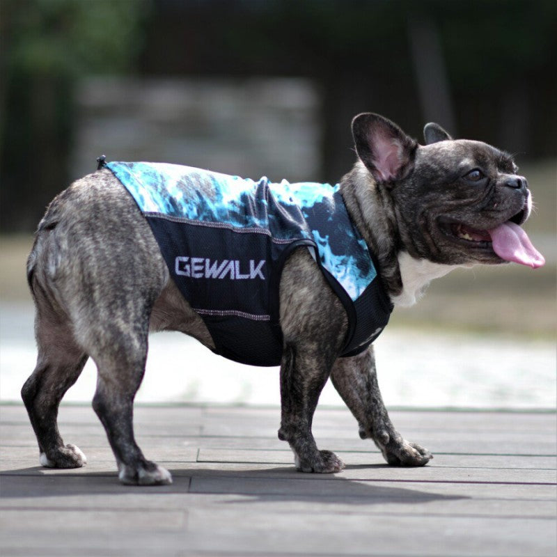 【XXL/ピンク】アクティブ クーリング タンクトップ GEWALK ジ・ウォーク ひんやり感 速乾性 さわやか 着用感 快適 紫外線遮蔽 UPF50 安全性 犬 犬用品 犬服 ドッグウェア 小型犬 中型犬 大型犬