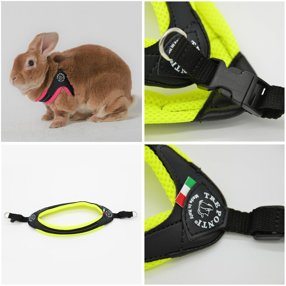【3号/ブルー】fibbia SOFT MESH TRE PONTI LTP113 | ハーネス (シンプルタイプ) トレポンティ 小型犬 運動 ソフトメッシュ生地 夜間のウォーキング 犬服 ペット・ペットグッズ 犬用品 中型犬【犬服 ブランド】