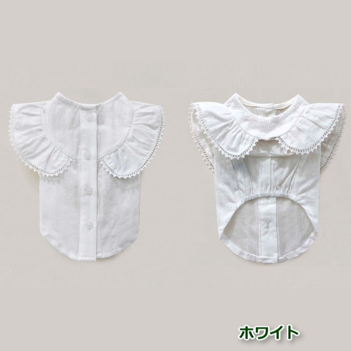 【M/L/XL】Angel Wing Blouseピンク/ブルー/ホワイトエンジェルブラウス TOTO&ROY トトアンドロイ ペット ペット用品 犬用品 小型犬 中型犬 ドッグウェア 犬服
