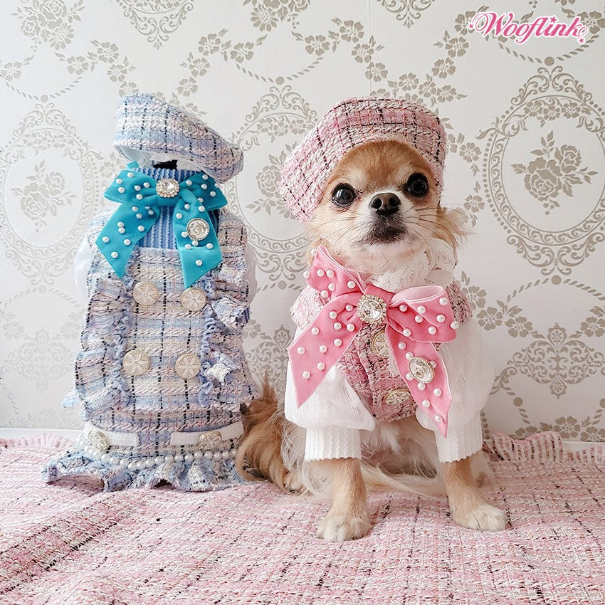 【SPRING TWEED BLANKET】WOOFLINK ウーフリンク 多目的 贅沢 ツイード ペット用品 ペットグッズ 犬用品 犬用 ベッド マット 毛布 小型犬 中型犬