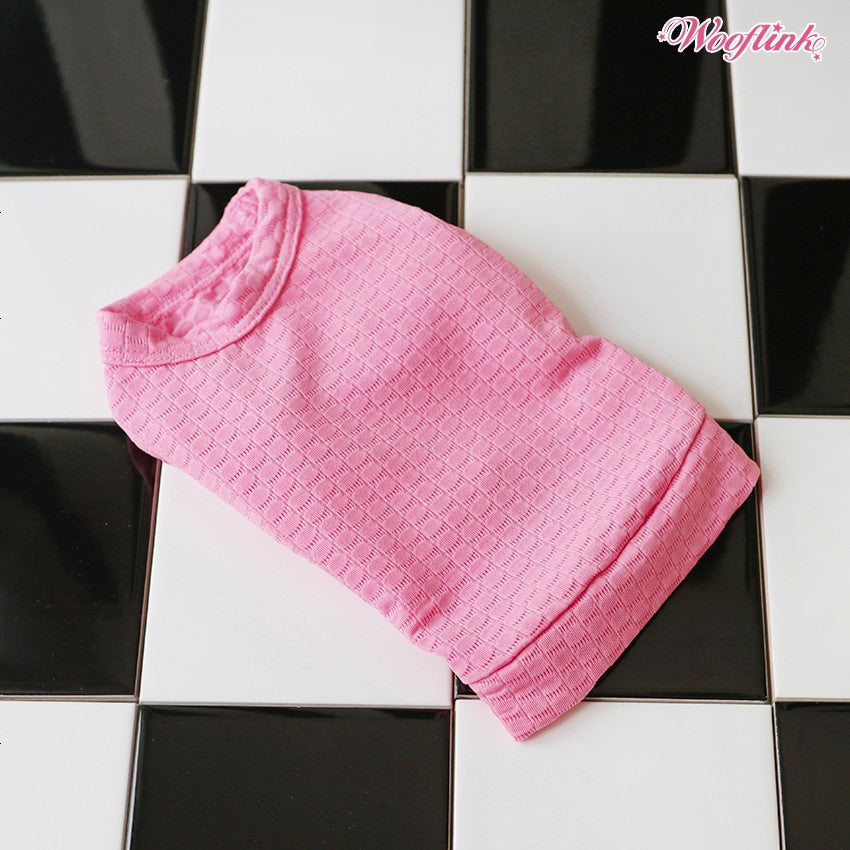 【ピンク/サイズ2】FLUO WOOFLINK ウーフリンク トップス カットソー ファッショニスタ コーデ ペット用品 ペットグッズ 犬用品 犬用 小型犬 中型犬
