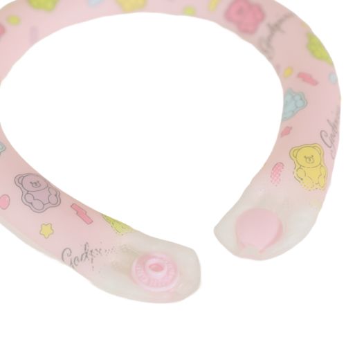 ３営業日以内発送[サイズ:XSB～LB]SUO 28° リング BEAR JELLY ボタン付き　GODPIVA　ゴッドピヴァ　GODPIVA × SUO コラボ　パステルカラーを基調としたグミのくま柄　犬　服　ドッグウェア　犬用品　犬用　小型犬　中型犬