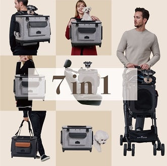 【SALE】Alice/アリス　ROYAL TAILS　ロイヤルテイルズ　7in1　多機能　ドッグカート　ペットキャリー　バックパック