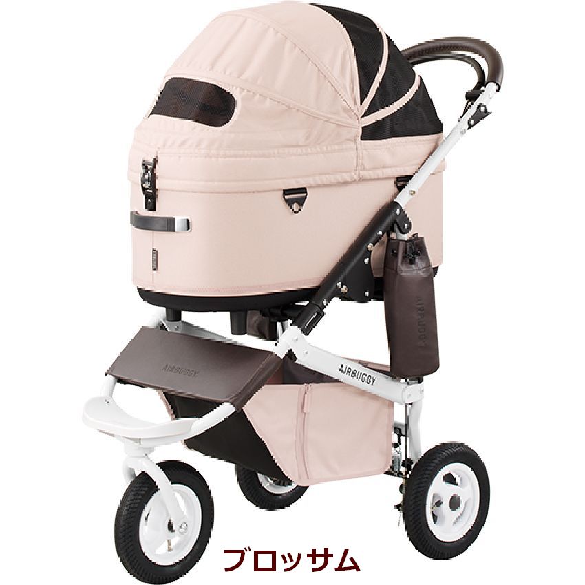 【ラージサイズ】在庫ありは3営業日以内発送★予約受付中　エアバギー ドーム3 ブレーキモデルセット AIRBUGGY DOME3 SET LARGE　ラージサイズ　16カラーバリエーション　[柴犬 20kg 多頭 イタグレ ダックス コーギー フレブル ドッグカート ペットキャリー]