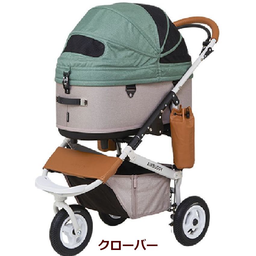 【ラージサイズ】在庫ありは3営業日以内発送★予約受付中　エアバギー ドーム3 ブレーキモデルセット AIRBUGGY DOME3 SET LARGE　ラージサイズ　16カラーバリエーション　[柴犬 20kg 多頭 イタグレ ダックス コーギー フレブル ドッグカート ペットキャリー]
