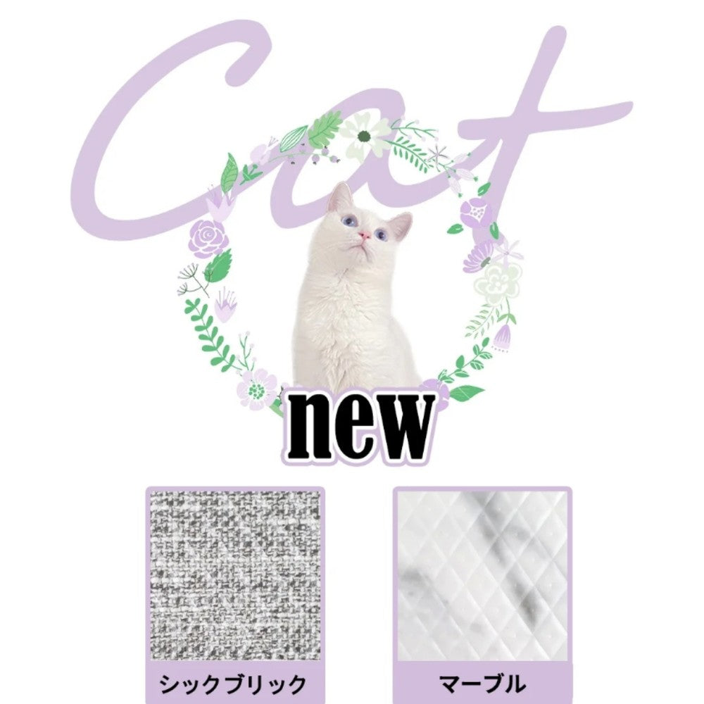 [140*60cm]【猫ちゃん用マット】引っかきに強いペット専用防水クッションマット　折りたたみタイプ［厚み7mm］　dfang　ディパン　パテラ予防　100%防水　衛生的　安全　猫専用　プレミアムマット　猫　ペット用品　猫用品　クッション　マット　カーペット