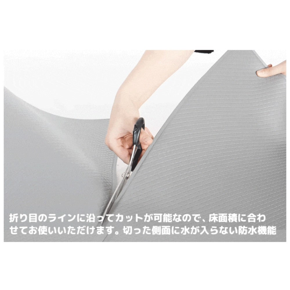 [140*600cm]引っかきに強いペット専用防水クッションマット　折りたたみタイプ［厚み7mm］　dfang　ディパン　膝蓋骨脱臼予防　100%防水　衛生的　安全　犬専用　プレミアムマット　犬　ペット用品　犬用品　クッション　マット　カーペット　小型犬　中型犬　大型犬