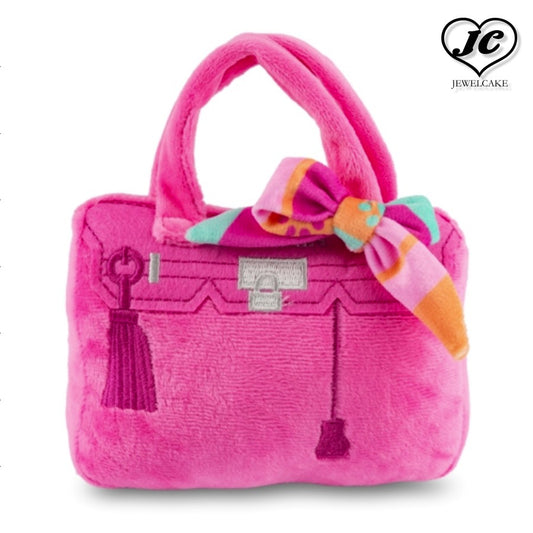 Barkin Bag - Pink (Rich B*itch)　Lサイズ　ペット用おもちゃ　Haute Diggity Dog　ぬいぐるみ　ペット　犬用品　小型犬　中型犬　インテリア