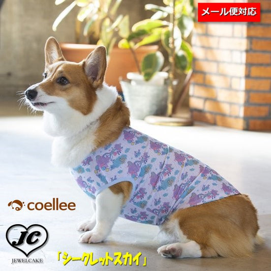 Secret sky【size:8】メッシュ　タンクトップ【メール便対応】coellee[サイズ:8号]【犬服/ドッグウェア/ペットウェア】