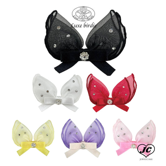 プティラパンバレッタ【Luxebirdie】9808　犬用　ドッグウェア　ヘアバレッタ　アクセサリ　リュクスバーディ　セレブ