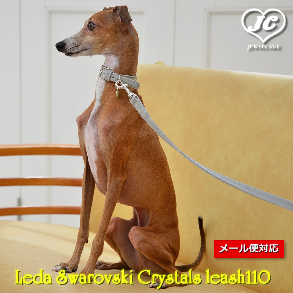 【ダヴィンチ】Leda Swarovski Crystals leash110【size:L】